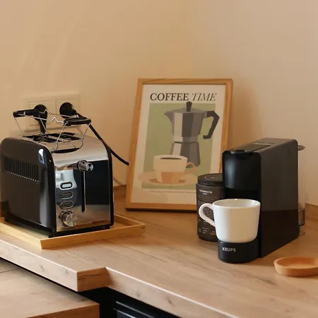 公寓 Moderne Ferienwohnung